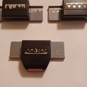 Set of 3 Border Punches